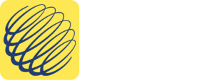 MétéoMédia logo with swirling globe design